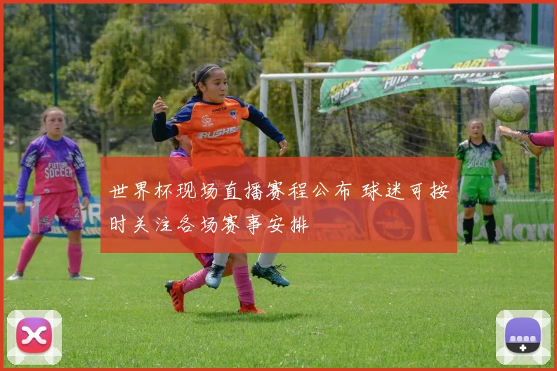 世界杯现场直播赛程公布 球迷可按时关注各场赛事安排